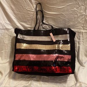 VS Sequin Love Tote